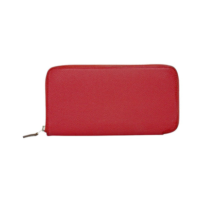 Hermes Azap Zip Around Silk'in Epsom, Pink, Leather, Wallet