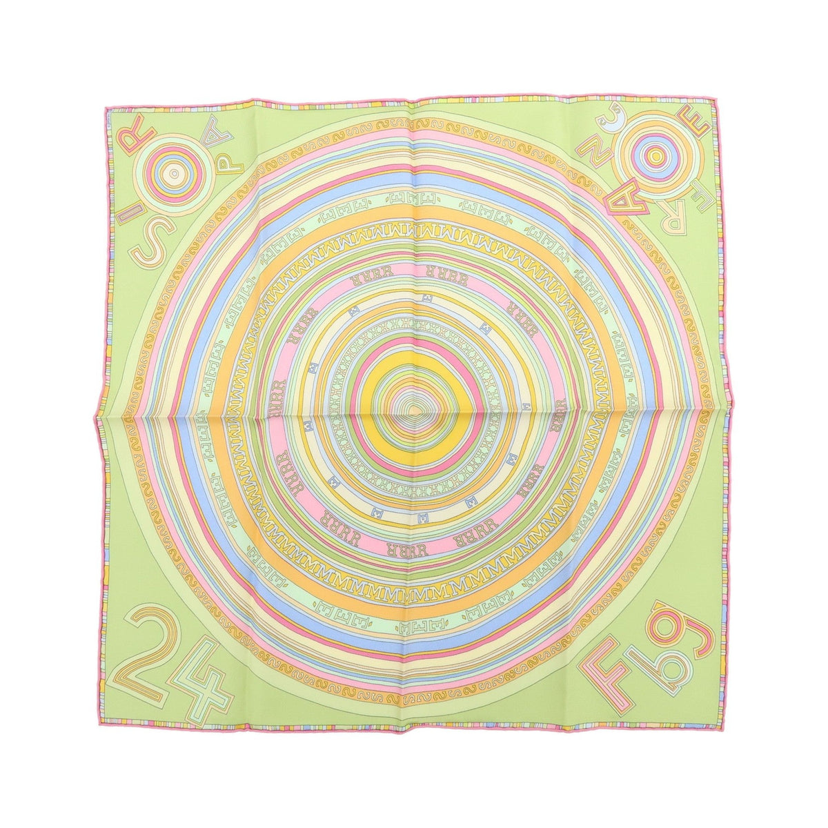 Hermes Carré 40 Silk, Multicolour, Silk, Scarf