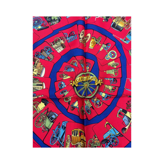 Hermes Carré 90 Silk multicolor, Multicolour, Silk, Scarf