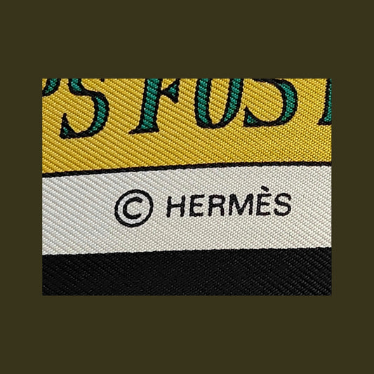 Hermes Carré 90 Silk multicolor, Multicolour, Silk, Scarf