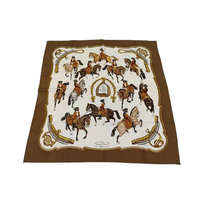 Hermes Carré 90 Silk multicolor, Multicolour, Silk, Scarf
