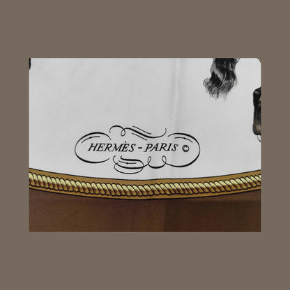 Hermes Carré 90 Silk multicolor, Multicolour, Silk, Scarf