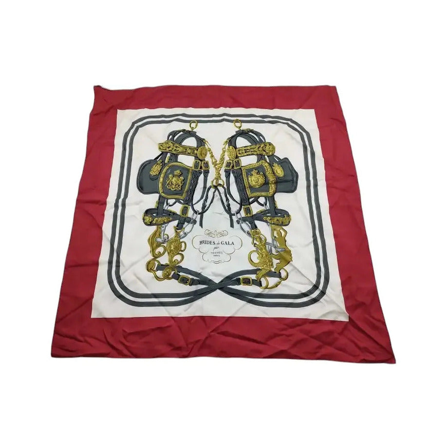 Hermes Carré 90 Silk multicolor, Multicolour, Silk, Scarf