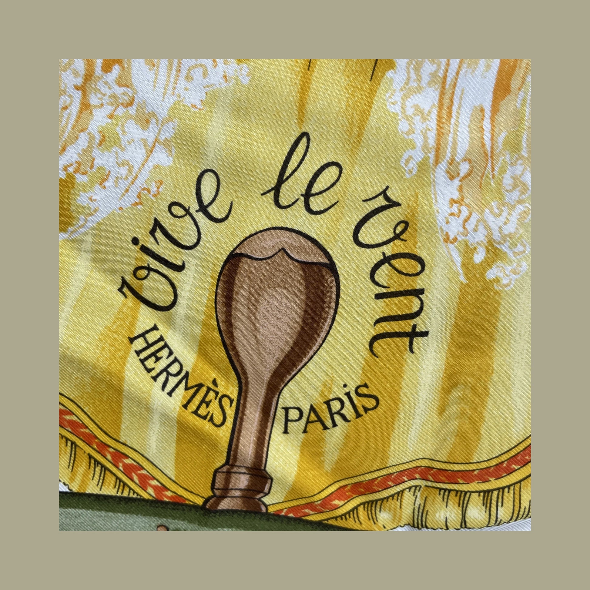 Hermes Carré 90 Silk multicolor, Multicolour, Silk, Scarf