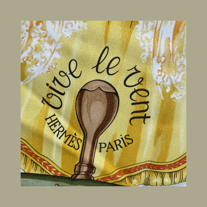 Hermes Carré 90 Silk multicolor, Multicolour, Silk, Scarf