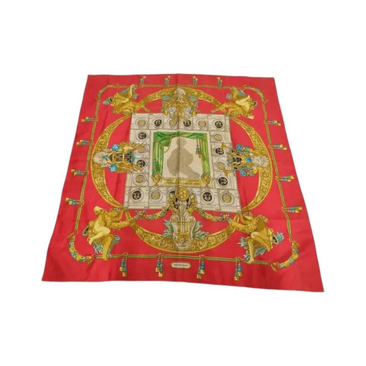 Hermes Carré 90 Silk multicolor, Multicolour, Silk, Scarf