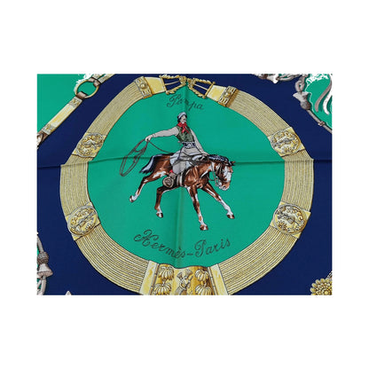Hermes Carré 90 Silk multicolor, Multicolour, Silk, Scarf