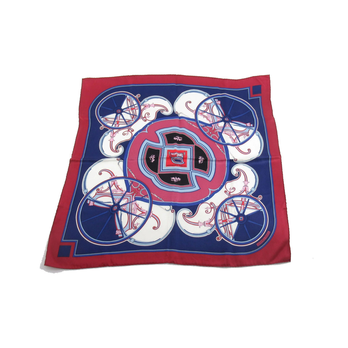 Hermes Carré 90 Silk multicolor, Multicolour, Silk, Scarf