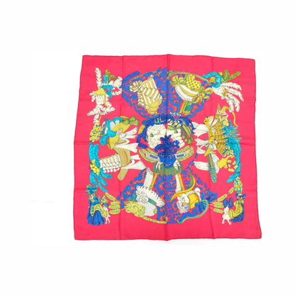 Hermes Carré 90 Silk multicolor, Multicolour, Silk, Scarf