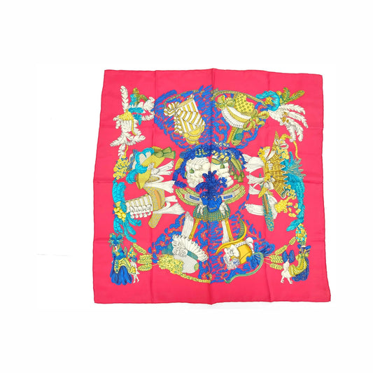 Hermes Carré 90 Silk multicolor, Multicolour, Silk, Scarf