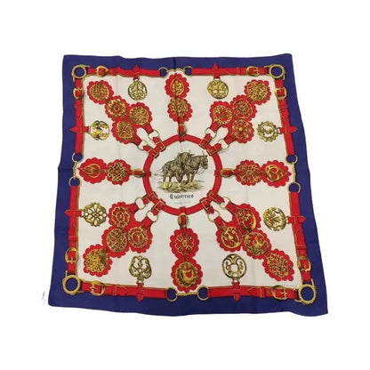 Hermes Carré 90 Silk multicolor, Multicolour, Silk, Scarf