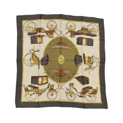 Hermes Carré 90 Silk multicolor, Multicolour, Silk, Scarf