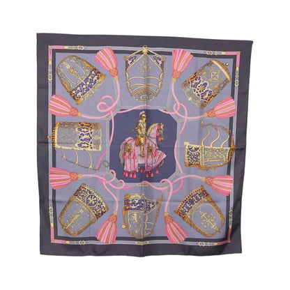 Hermes Carré 90 Silk multicolor, Blue, Silk, Scarf