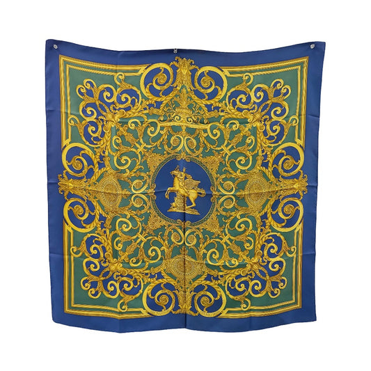 Hermes Carré 90 Silk multicolor, Multicolour, Silk, Scarf