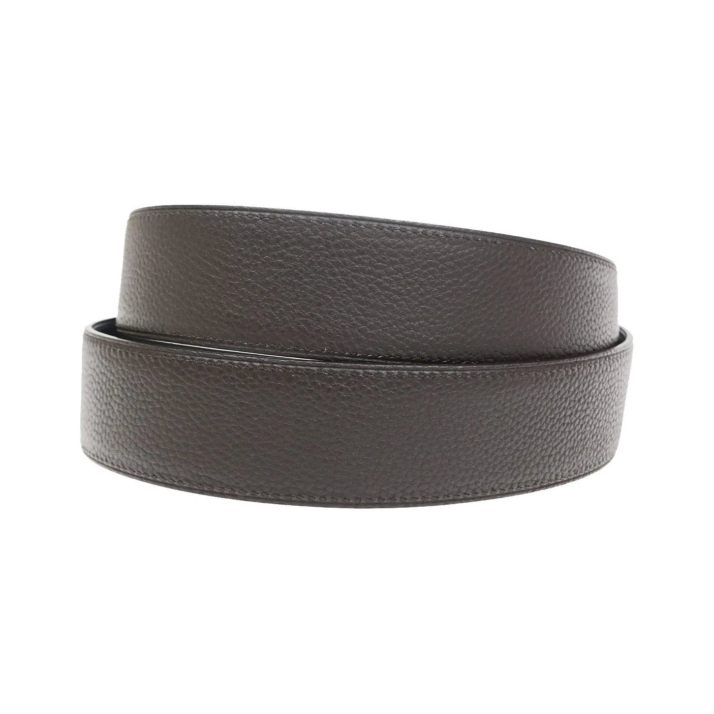 Hermes Constance Reversible Belt Leather, Brown, Leather, Belt