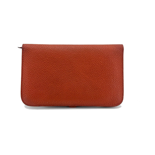 Hermes Dogon Duo Combined Leather, Brown, Leather, Wallet