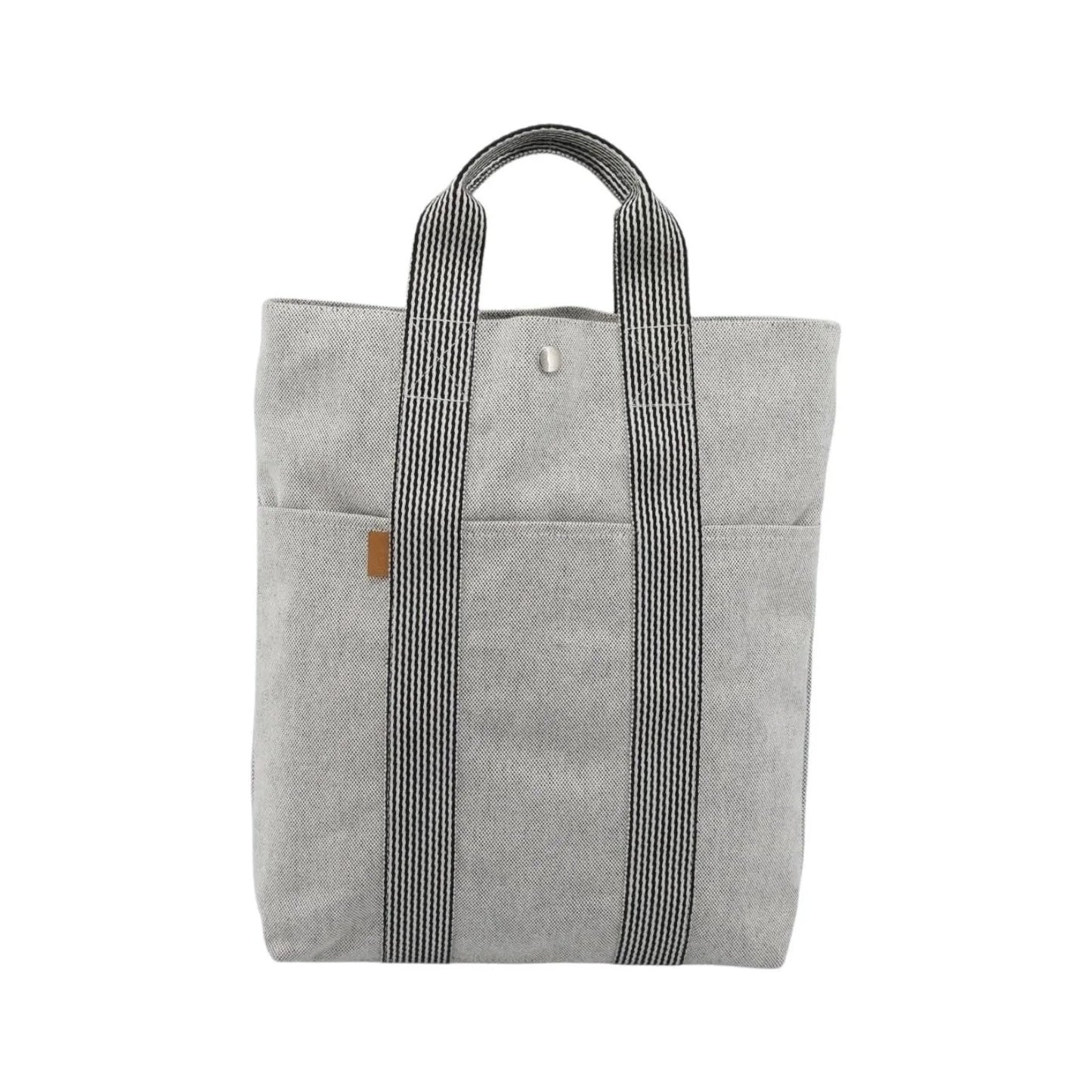 Hermes Fourre-tout Herline Fourre-tout Herline, Gray, Canvas, Tote Bag