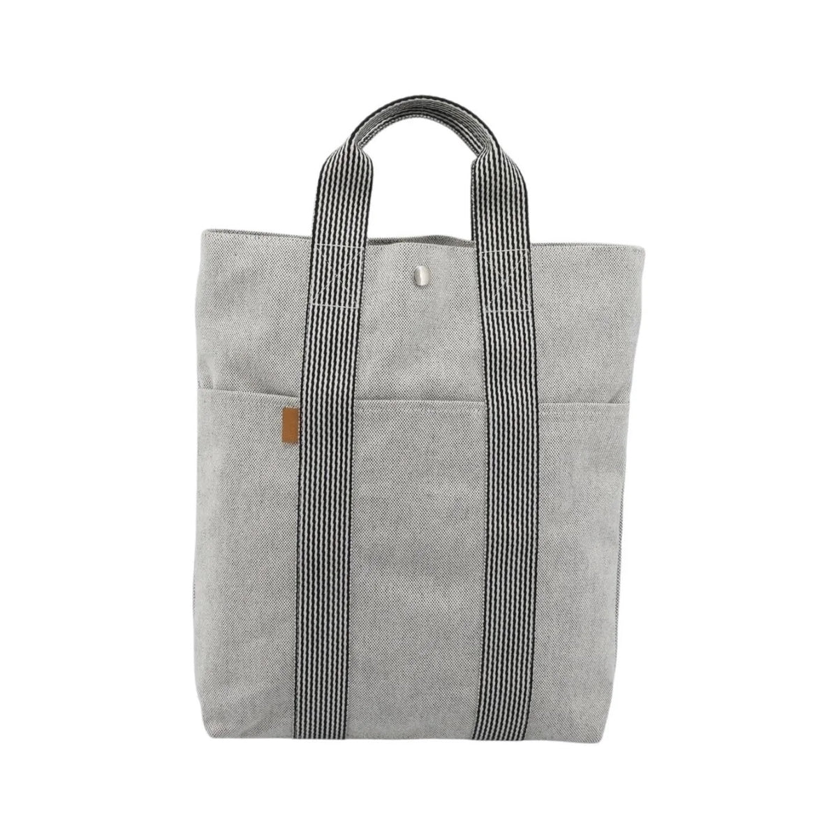 Hermes Fourre-tout Herline Fourre-tout Herline, Gray, Canvas, Tote Bag
