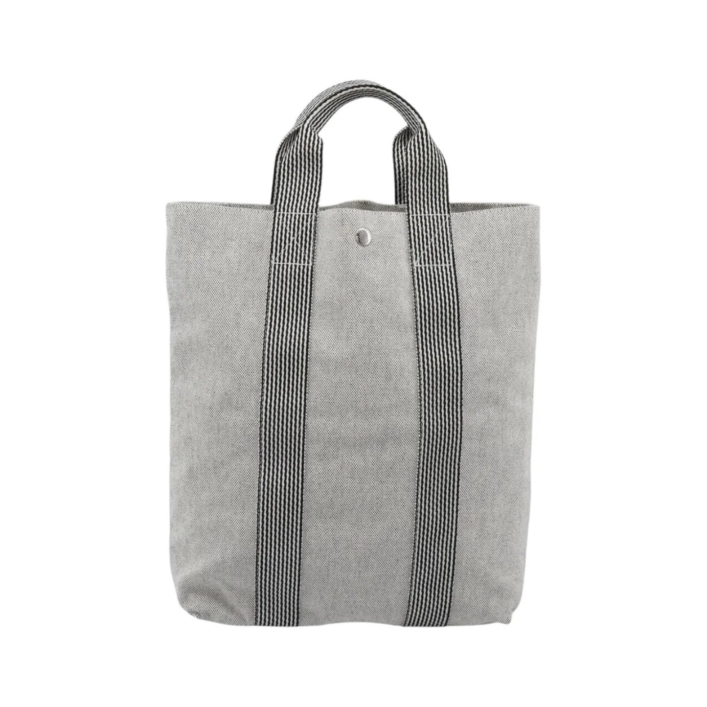 Hermes Fourre-tout Herline Fourre-tout Herline, Gray, Canvas, Tote Bag