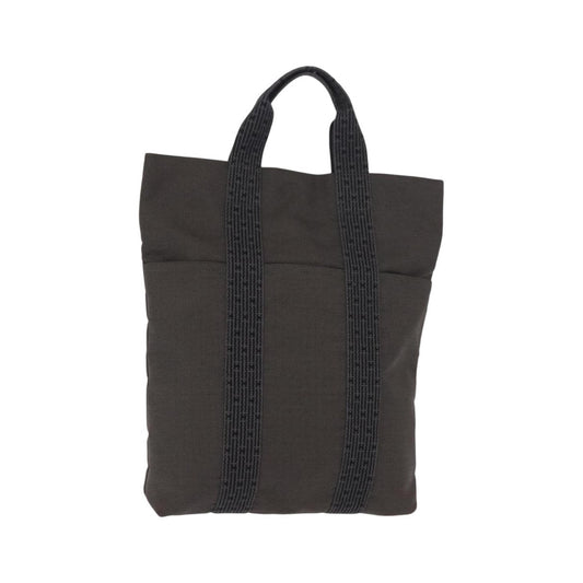 Hermes Fourre-tout Herline Fourre-tout Herline, Gray, Canvas, Tote Bag