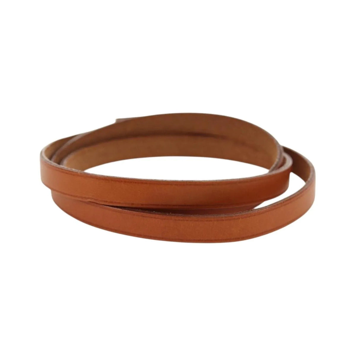 Hermes Hapi 3 Leather with Metal, Brown, Leather, Bracelet