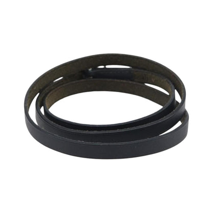 Hermes Hapi 3 Leather with Metal, Black, Leather, Bracelet