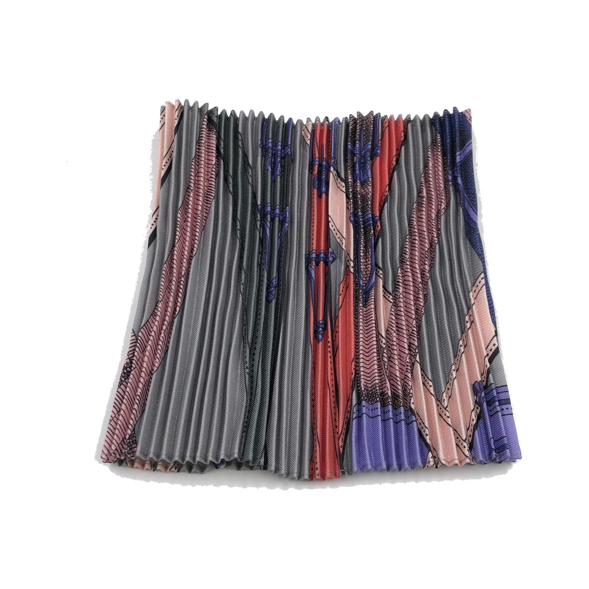 Hermes Headband Printed Silk, Multicolour, Silk, Head Accessory