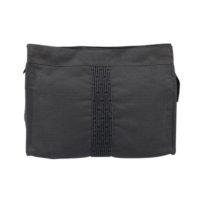 Hermes Herline Cosmetic Canvas, Gray, Canvas, Toiletry Case