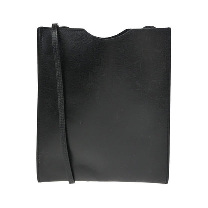Hermes Onimaitou Pochette Box Calf, Black, Leather, Clutch