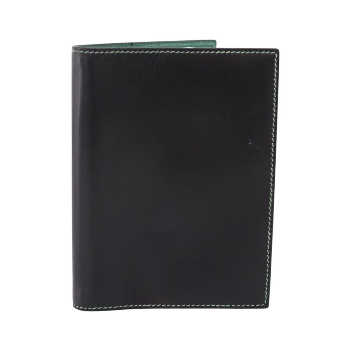 Hermes Simple Agenda Cover Leather, Black, Leather, Briefcase