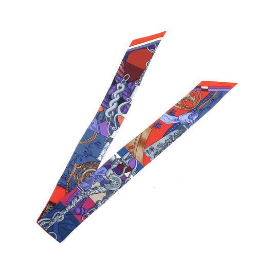 Hermes TWILLY SCARF Silk, Multicolour, Silk, Scarf