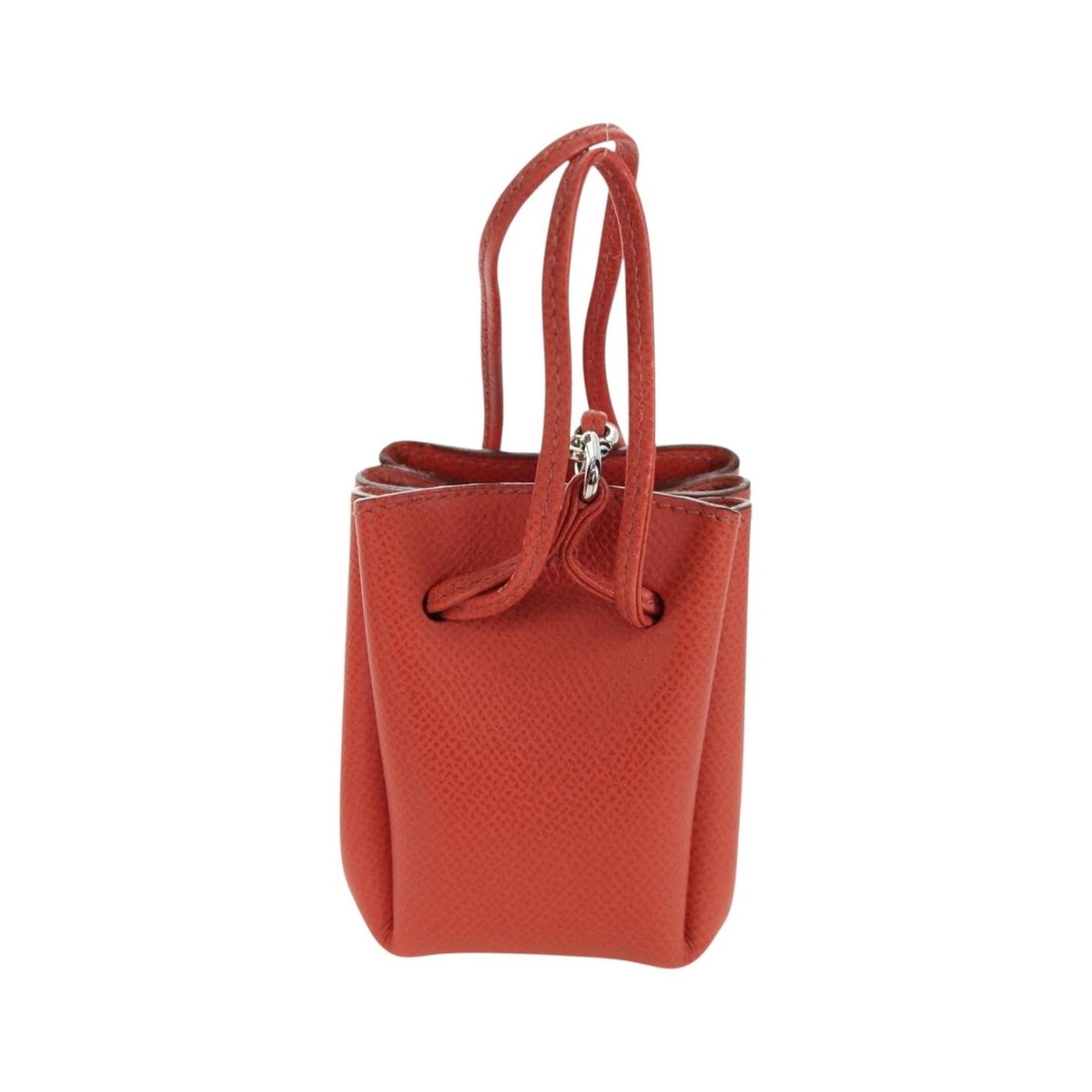 Hermes Vespa Leather, Red, Leather, Clutch