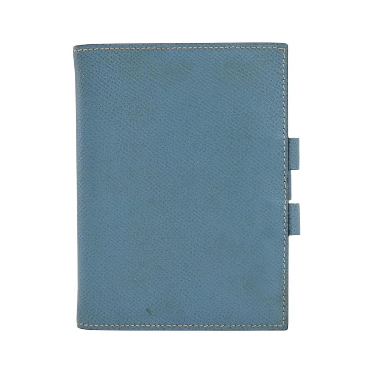 Hermes Vision Agenda Cover Leather, Blue, Leather, Briefcase
