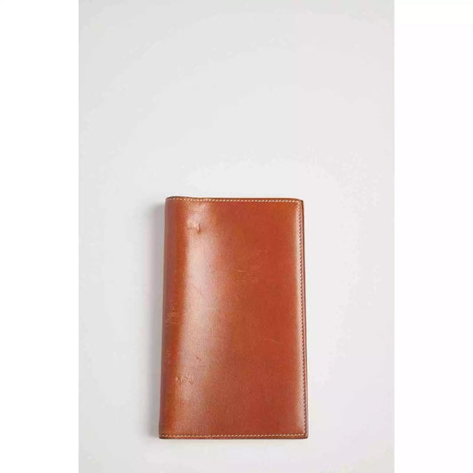 Hermes Calfskin Camel Wallet