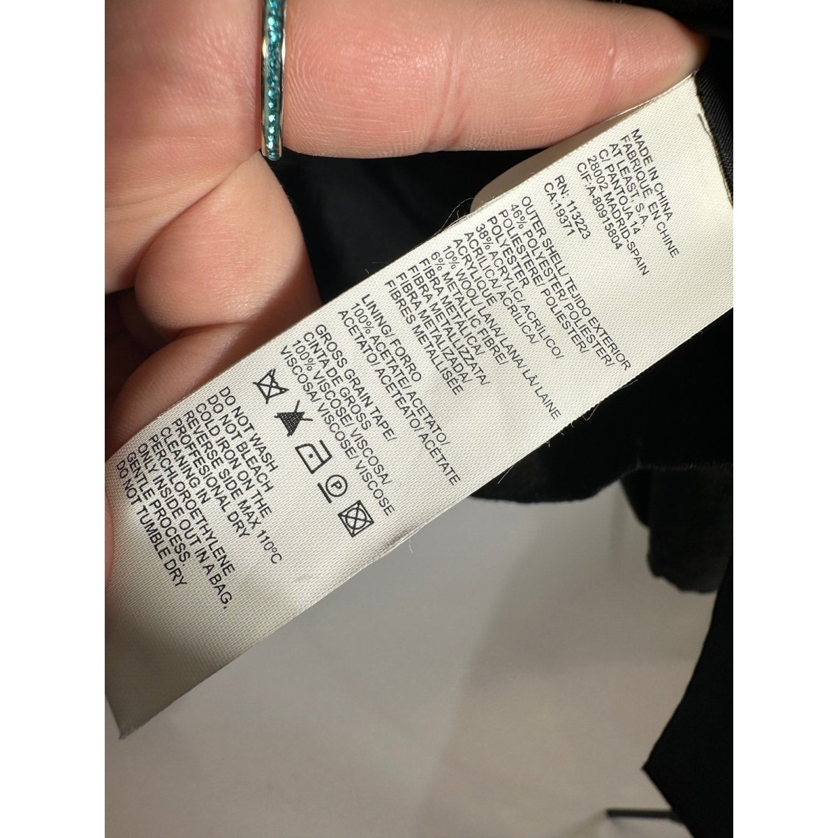 HOSS Metallic Cropped Wrap Top - Brandsamsara