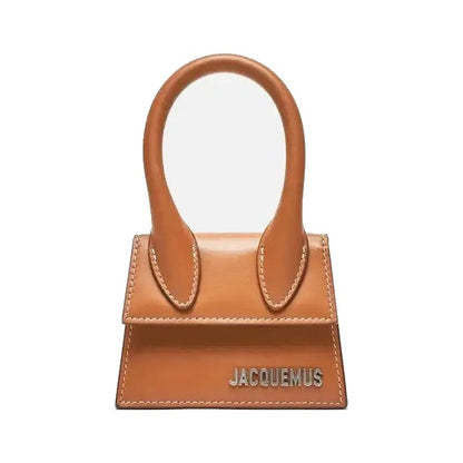 Jacquemus Le Chiquito Mini Leather, Brown, Leather, Handbag