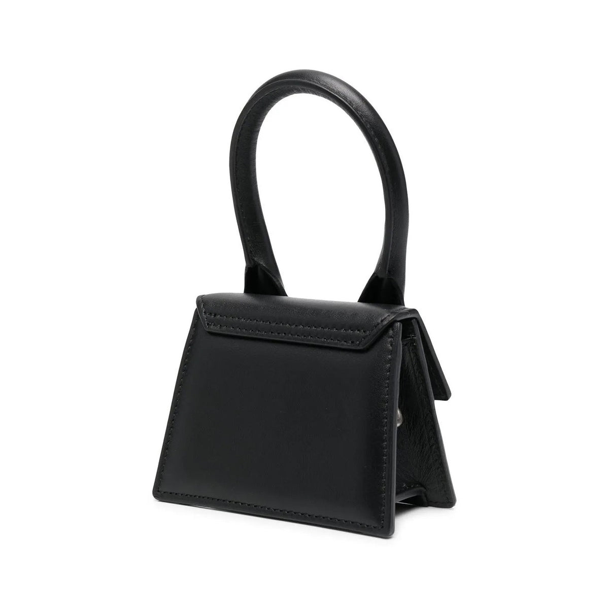 Jacquemus Le Chiquito Mini Leather, Black, Leather, Handbag