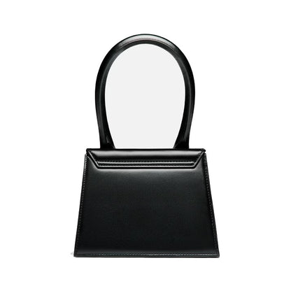 Jacquemus Le Chiquito Moyen Leather, Black, Leather, Handbag