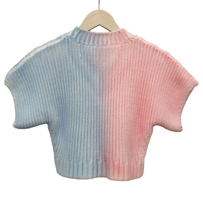 JACQUEMUS Ribbed Cropped Sweater Top - Brandsamsara