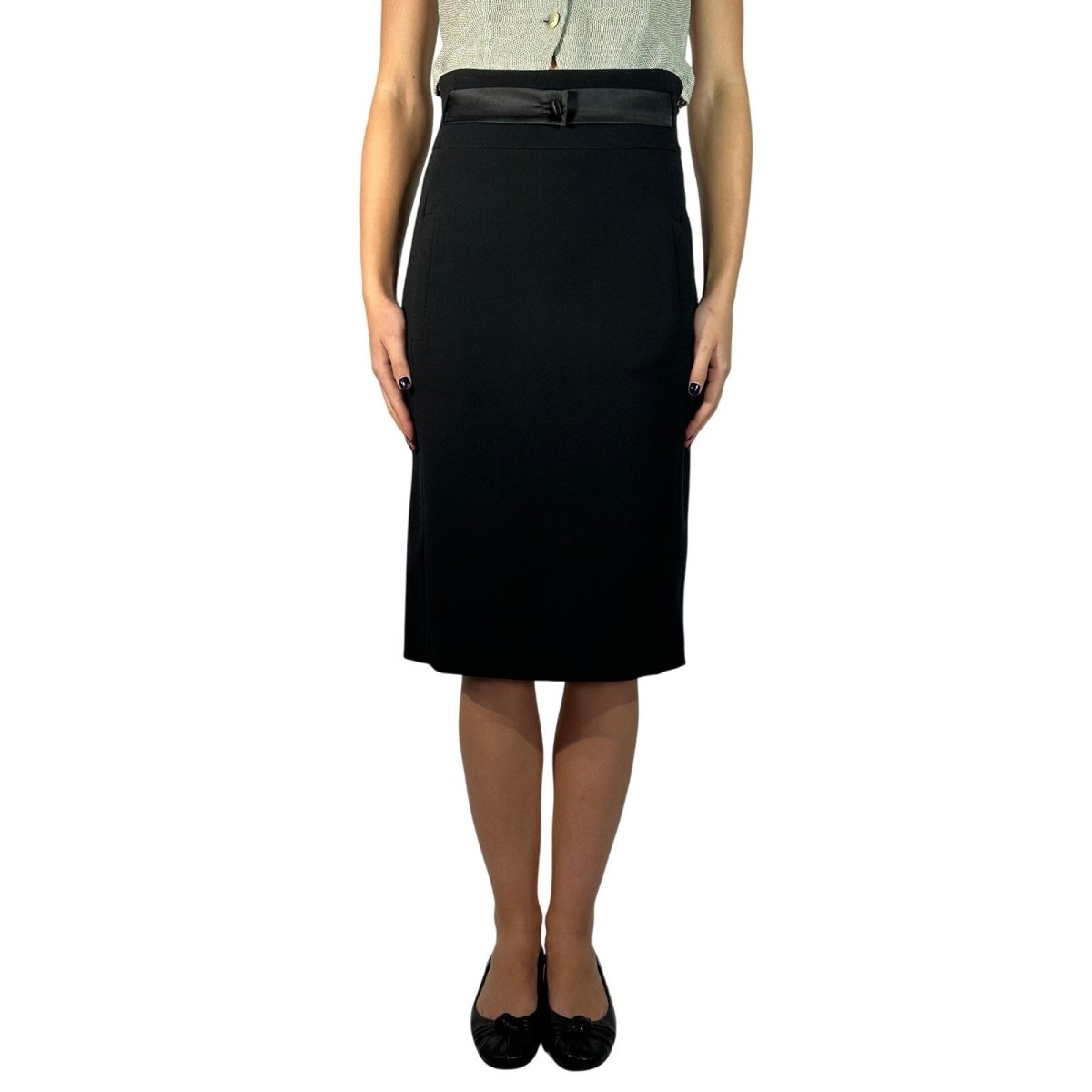 Just Cavalli High Waist Pencil Skirt - Brandsamsara