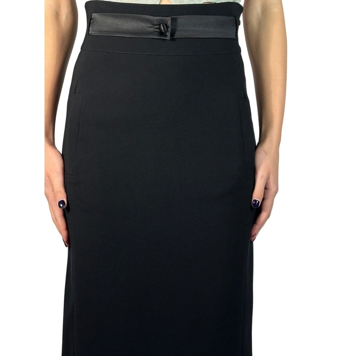 Just Cavalli High Waist Pencil Skirt - Brandsamsara