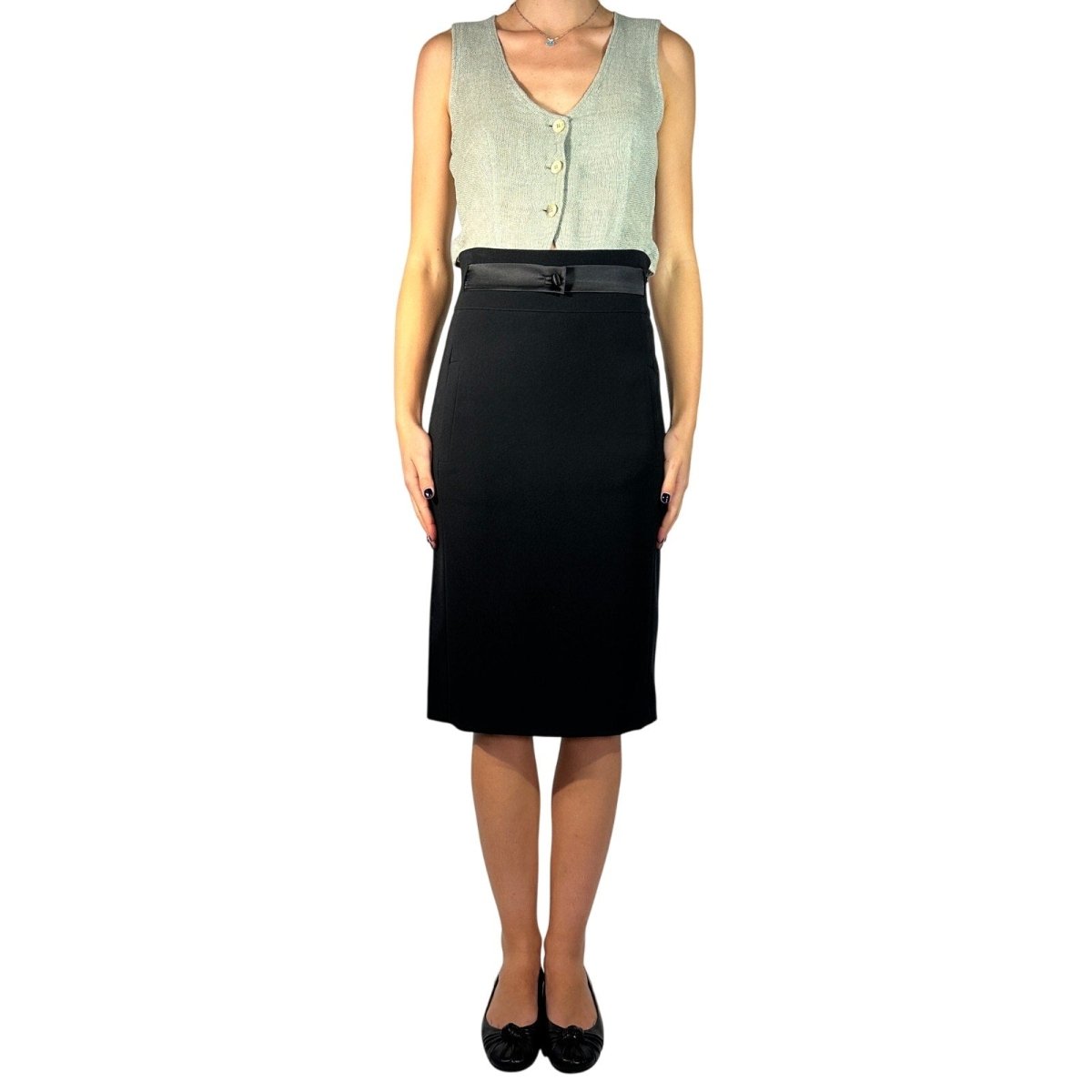 Just Cavalli High Waist Pencil Skirt - Brandsamsara