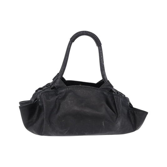 Loewe Aire Leather, Black, Leather, Shoulder Bag