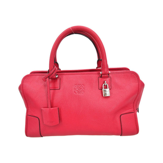 Loewe Amazona Leather, Pink, Leather, Handbag