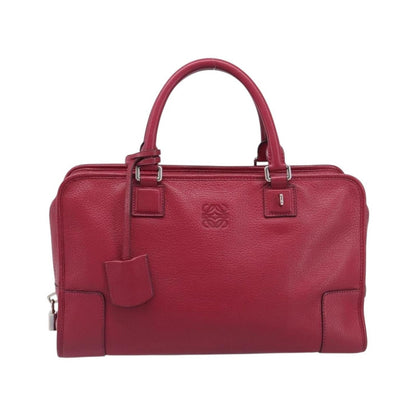 Loewe Amazona Leather, Red, Leather, Handbag