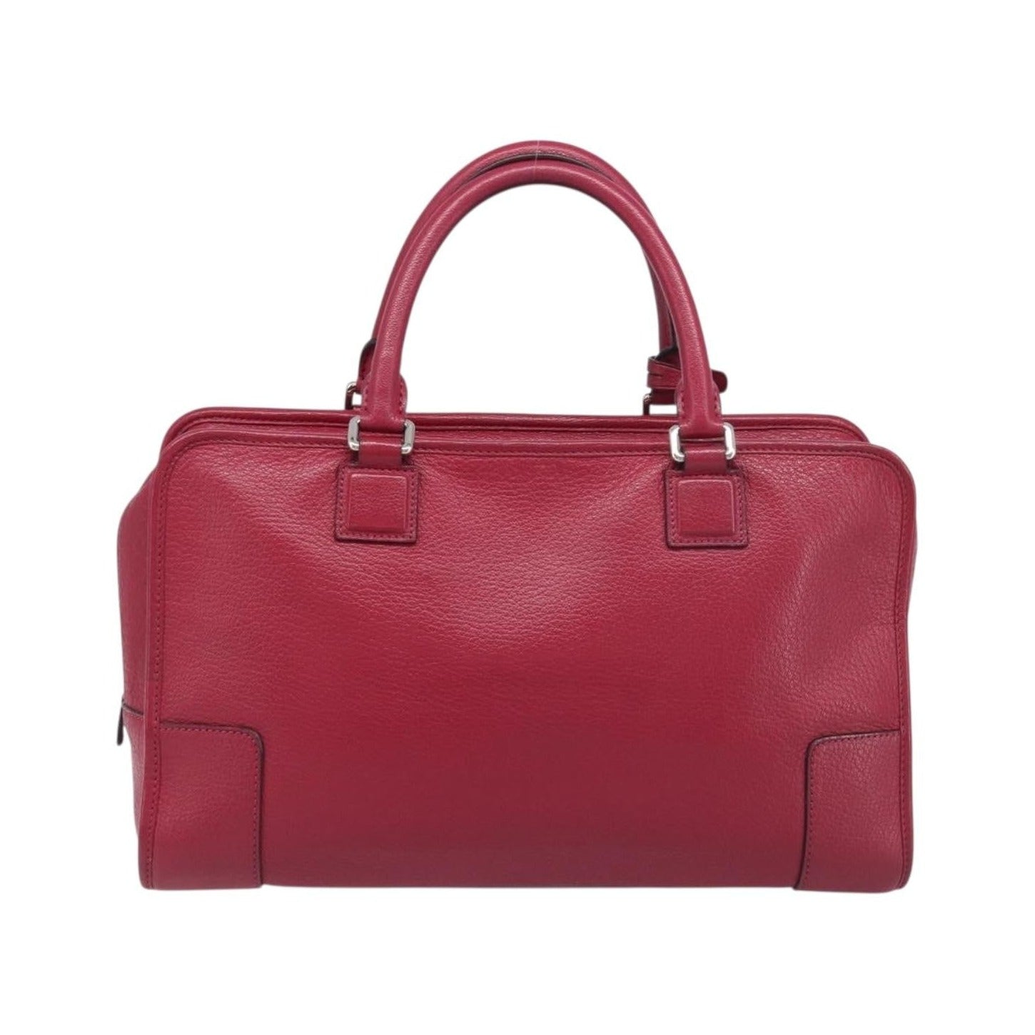 Loewe Amazona Leather, Red, Leather, Handbag
