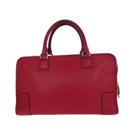 Loewe Amazona Leather, Red, Leather, Handbag