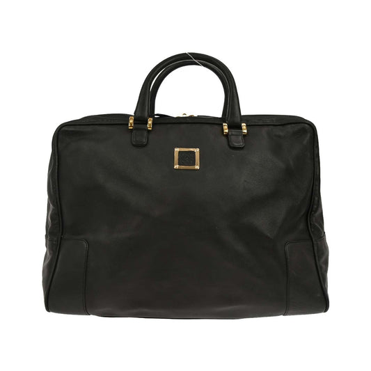 Loewe Amazona Leather, Black, Leather, Travel Bag
