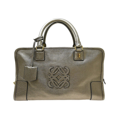 Loewe Amazona Leather, Gold, Leather, Handbag