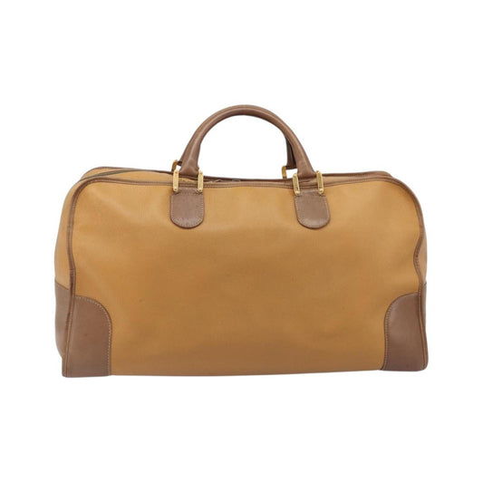 Loewe Amazona Leather, Beige, Leather, Handbag